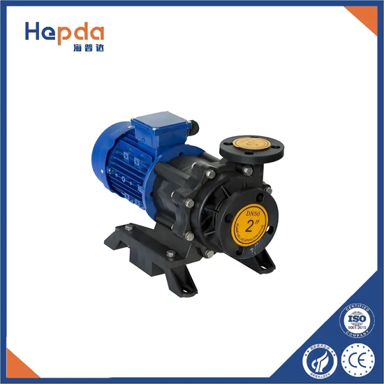 for Transporting Acidic and Alkaline Liquids Magnetic Drive Pump